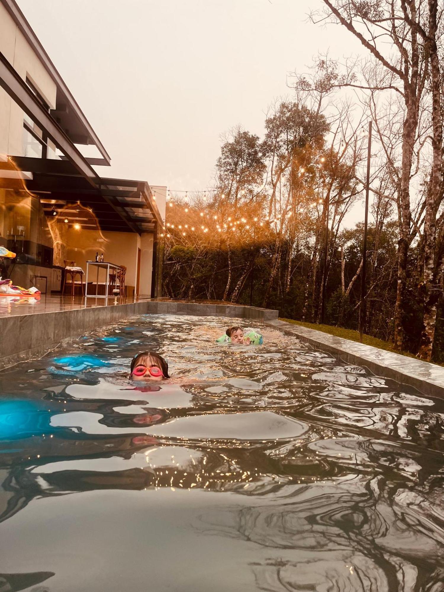 Paraiso Em Rancho Queimado Com Piscina Aquecida Dış mekan fotoğraf