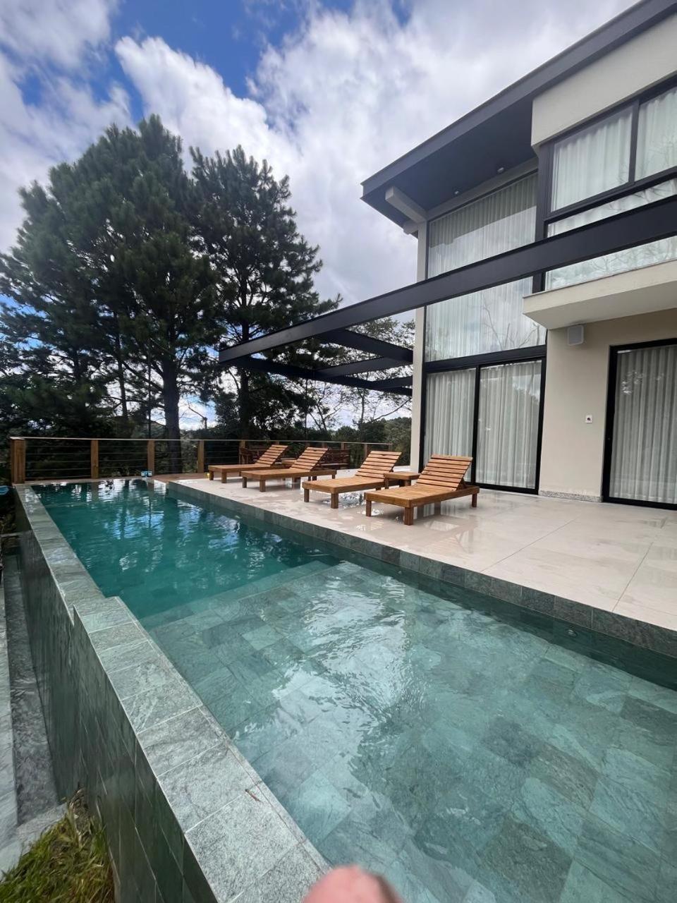 Paraiso Em Rancho Queimado Com Piscina Aquecida Dış mekan fotoğraf